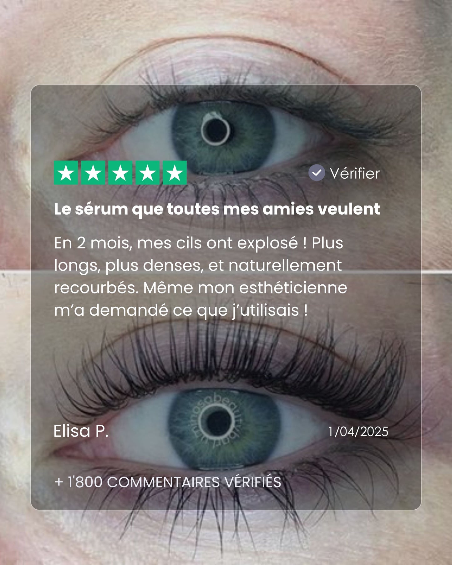 SÉRUM DE CROISSANCE POUR CILS
